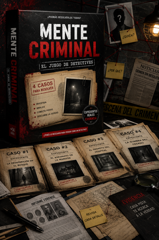 Juego de detectives- 4x1